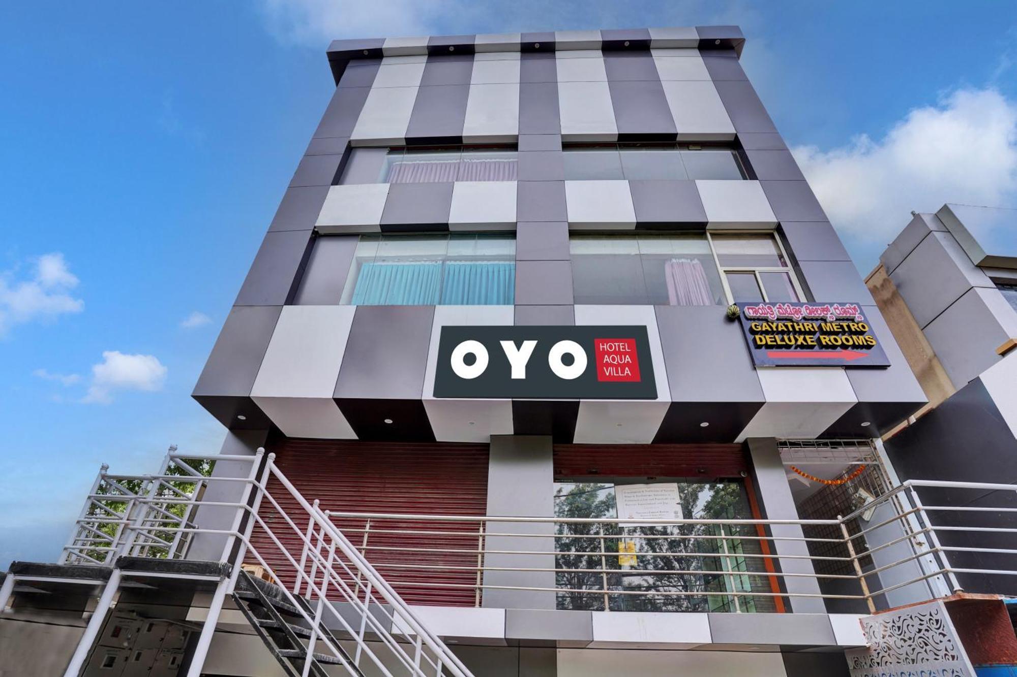 Hotel O Gayathri Metro Deluxe บังกาลอร์ ภายนอก รูปภาพ