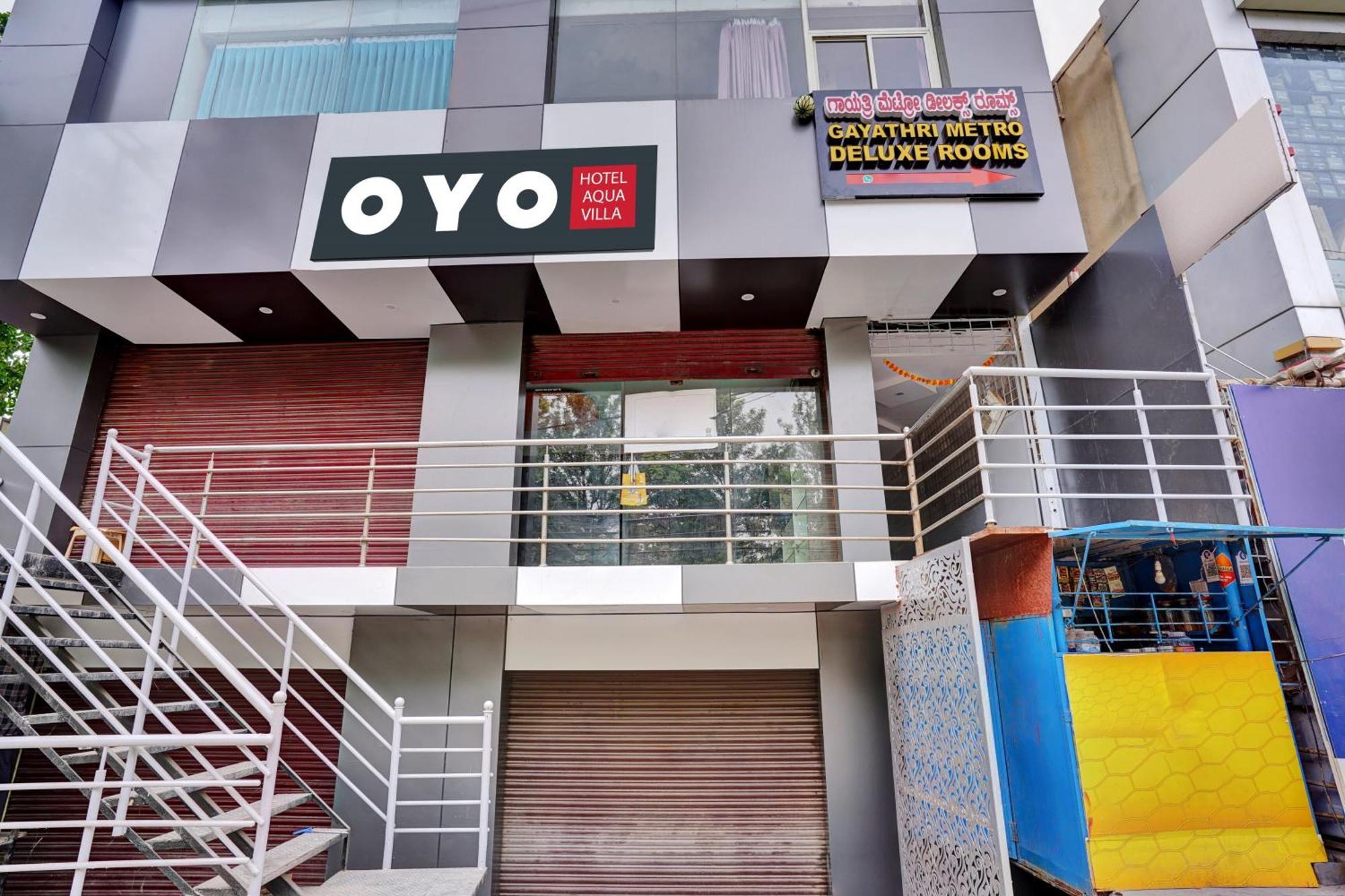 Hotel O Gayathri Metro Deluxe บังกาลอร์ ภายนอก รูปภาพ